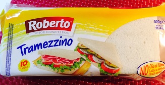 Pane per tramezzini Roberto - lattosio 0% Image