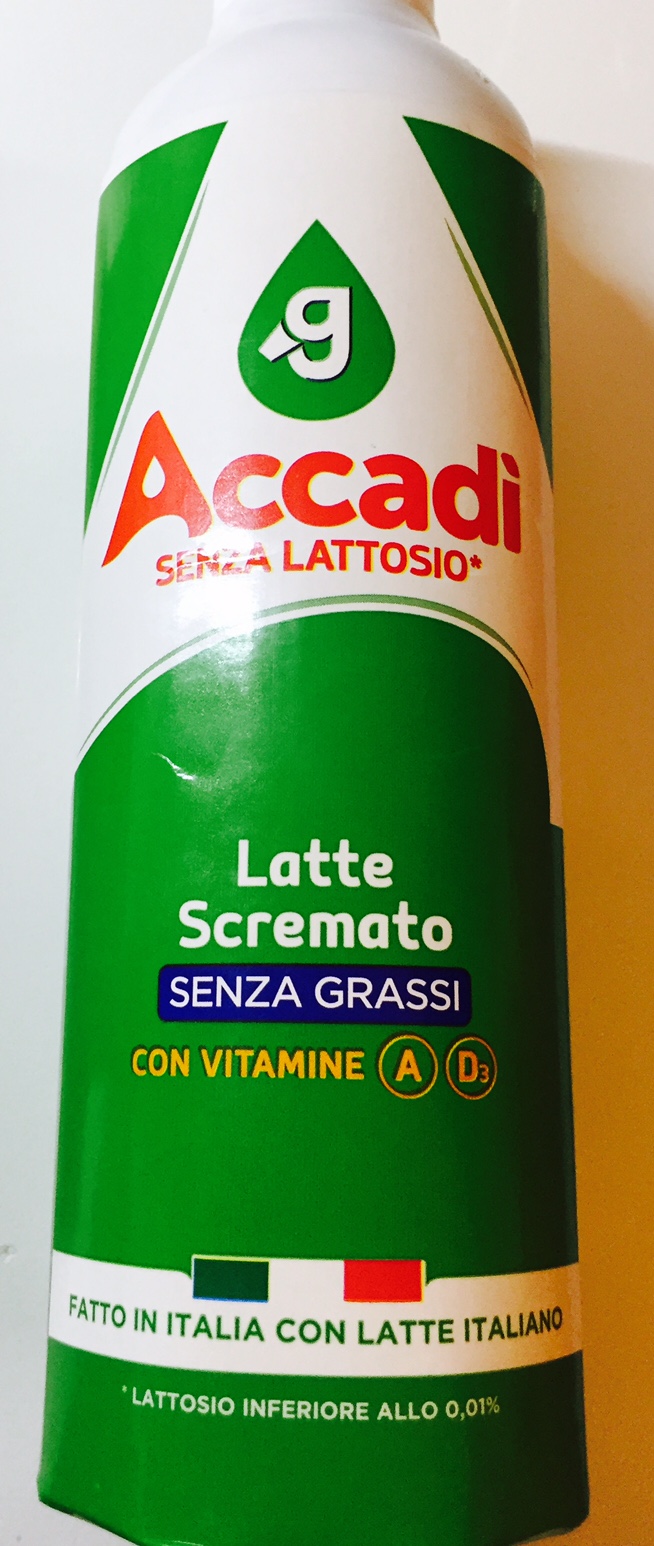 Latte Accadì scremato - lattosio <0,01 Image