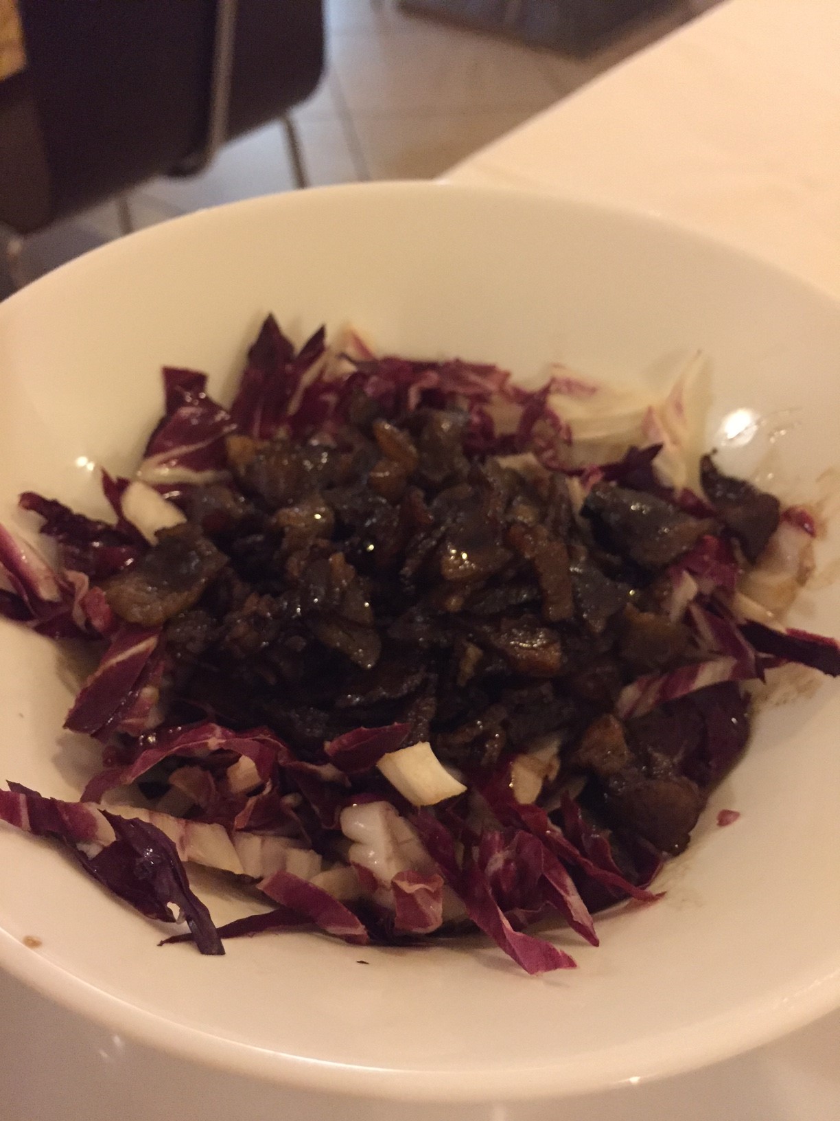 Ca Malvani radicchio e frisse