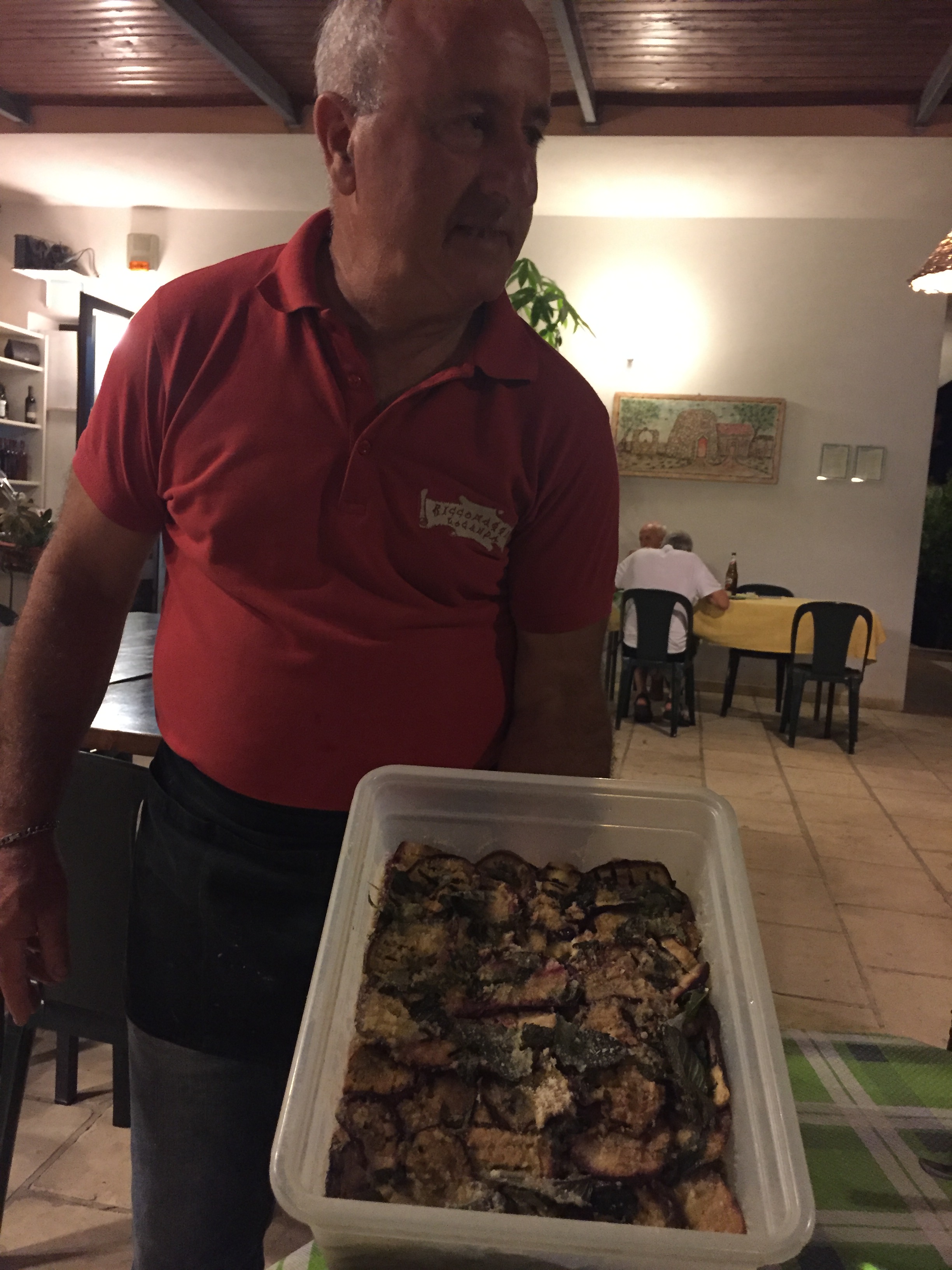 beppe con melanzane