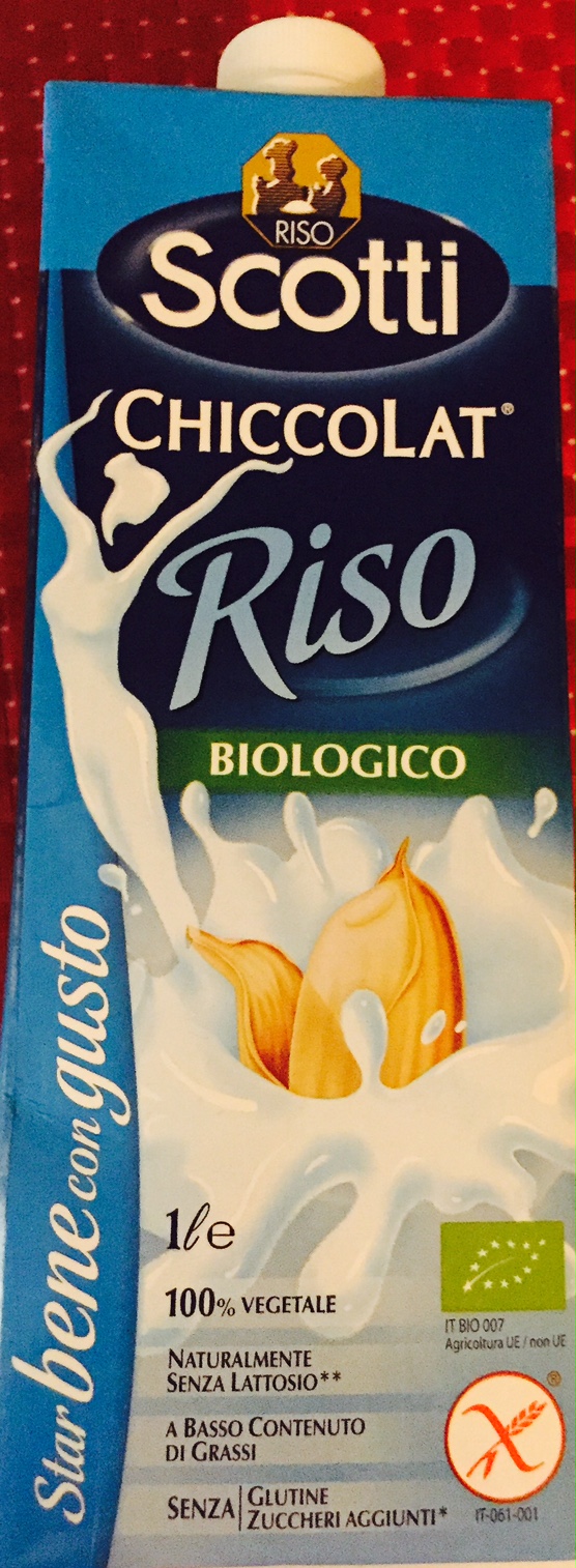 Chiccolat latte di riso Scotti - lattosio 0% Image