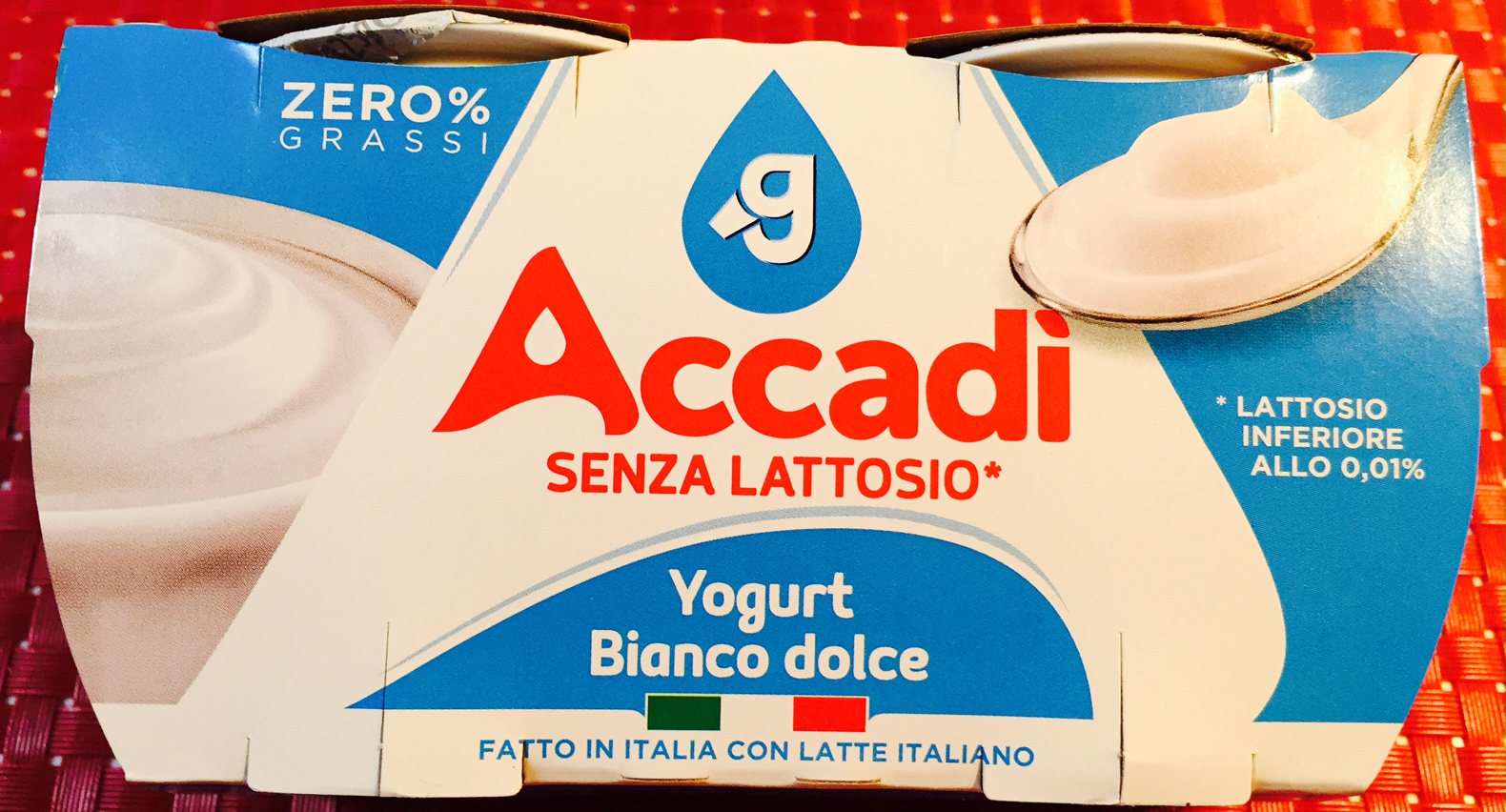 Yogurt Accadì senza lattosio - lattosio <0,01 Image
