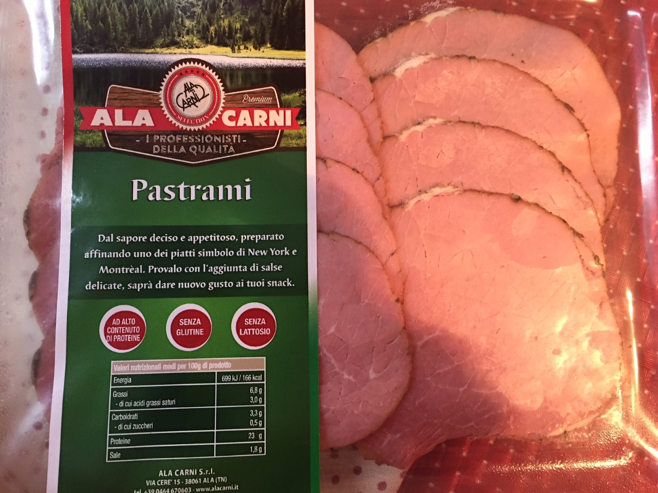 Pastrami Ala Carni - lattosio 0% Image