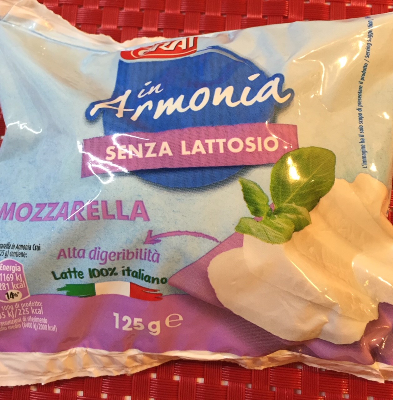 Mozzarella in armonia Crai - lattosio <0,01 Image