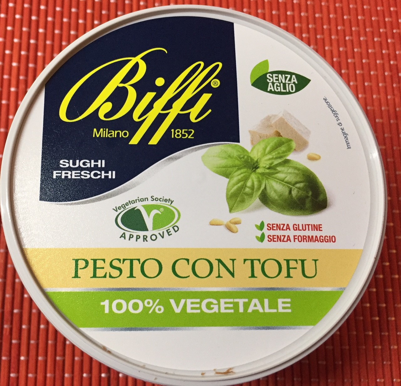 Pesto con tofu Biffi - lattosio 0% Image