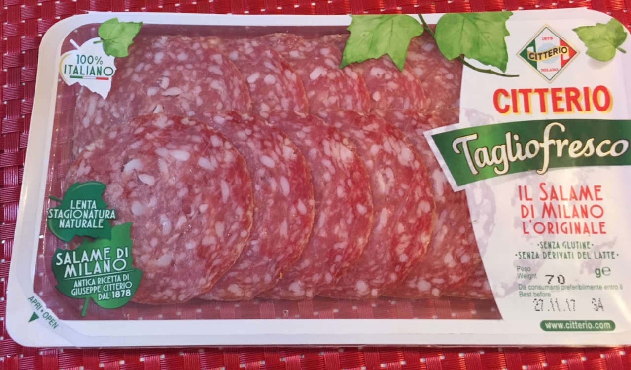 Salame Citterio senza derivati del latte - lattosio 0% Image