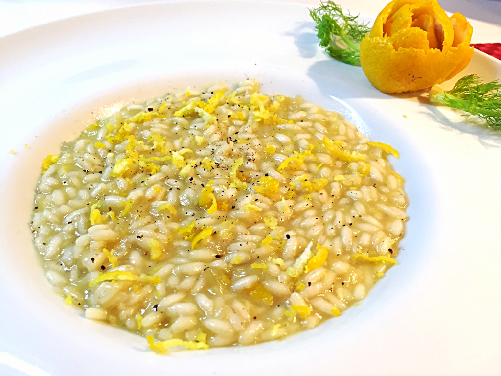 Risotto ai finocchi e limone