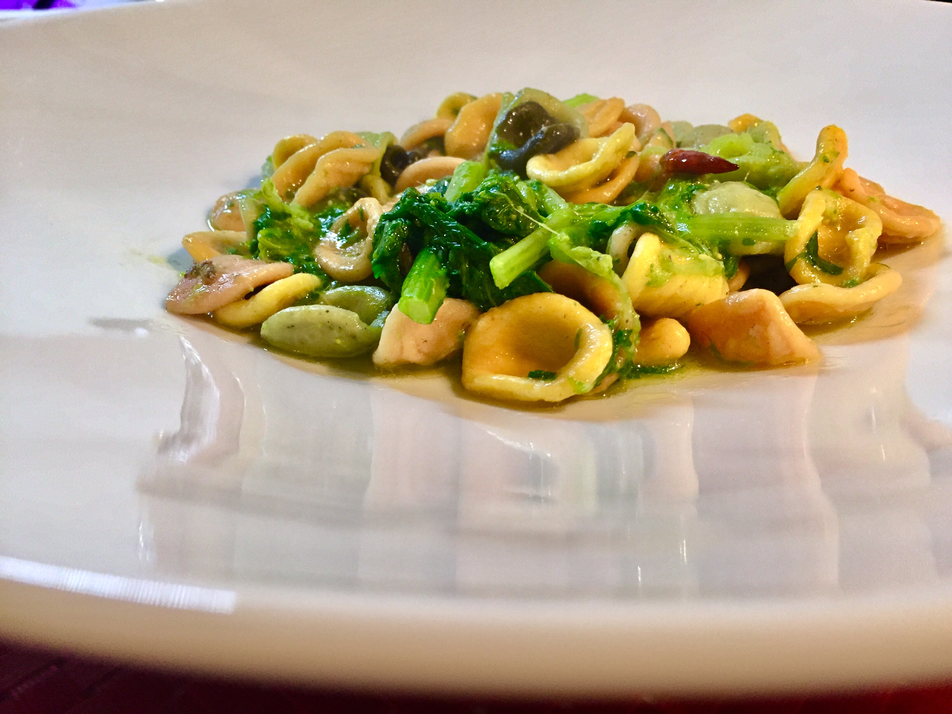 Orecchiette con cime di rapa