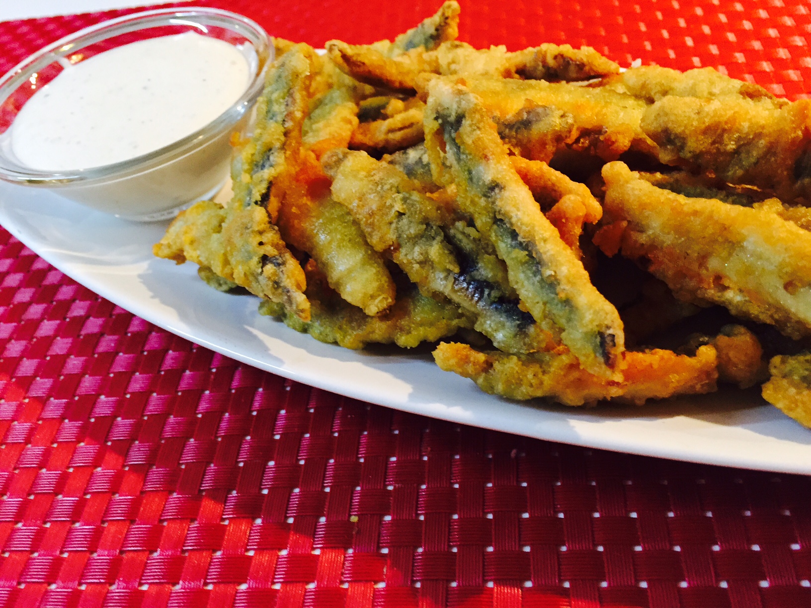 Sarde fritte con salsa aioli