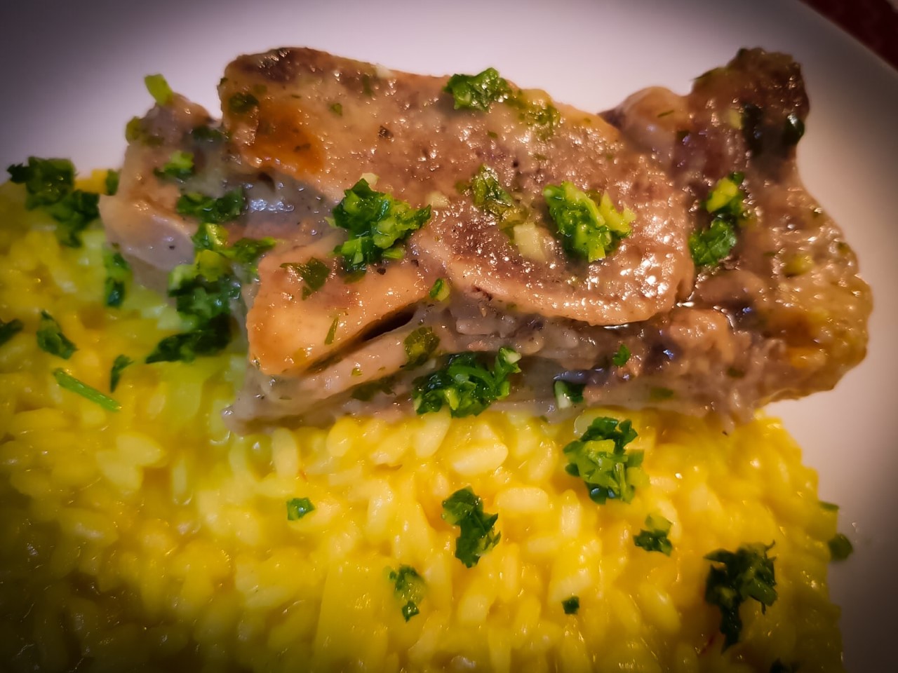 Risotto alla milanese con ossobuco4