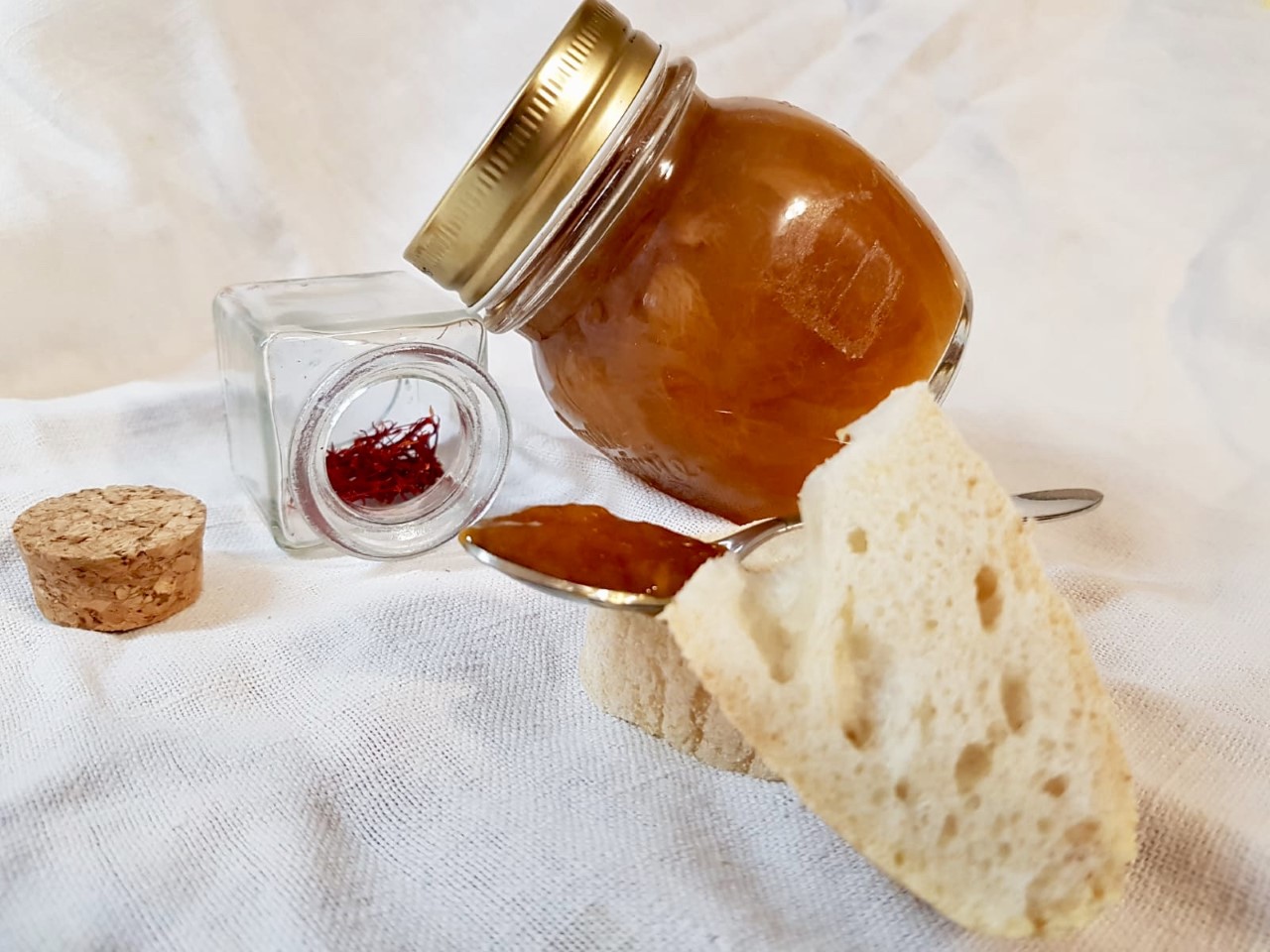 Marmellata di gocce d’oro e zafferano