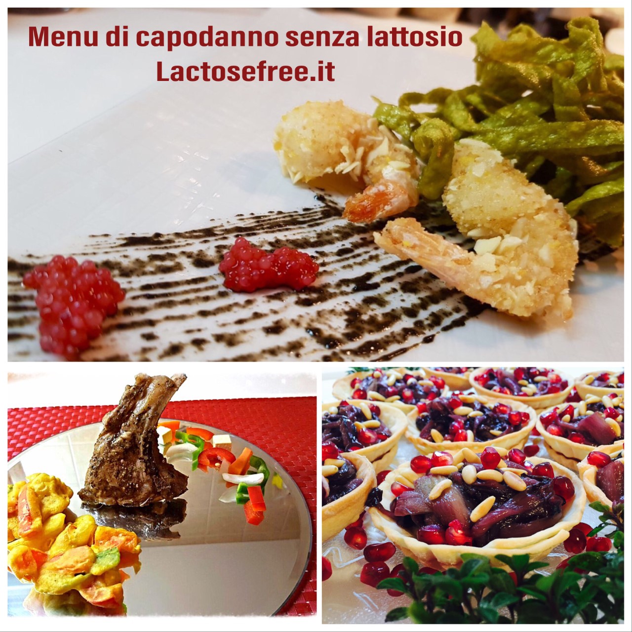 menu senza lattosio per capodanno