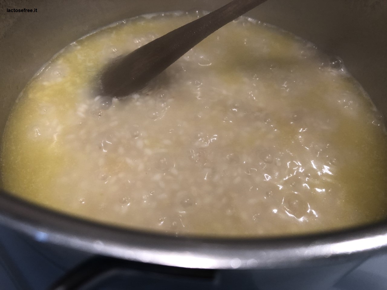 Risotto al cavolo nero stevia e limone_preparazione