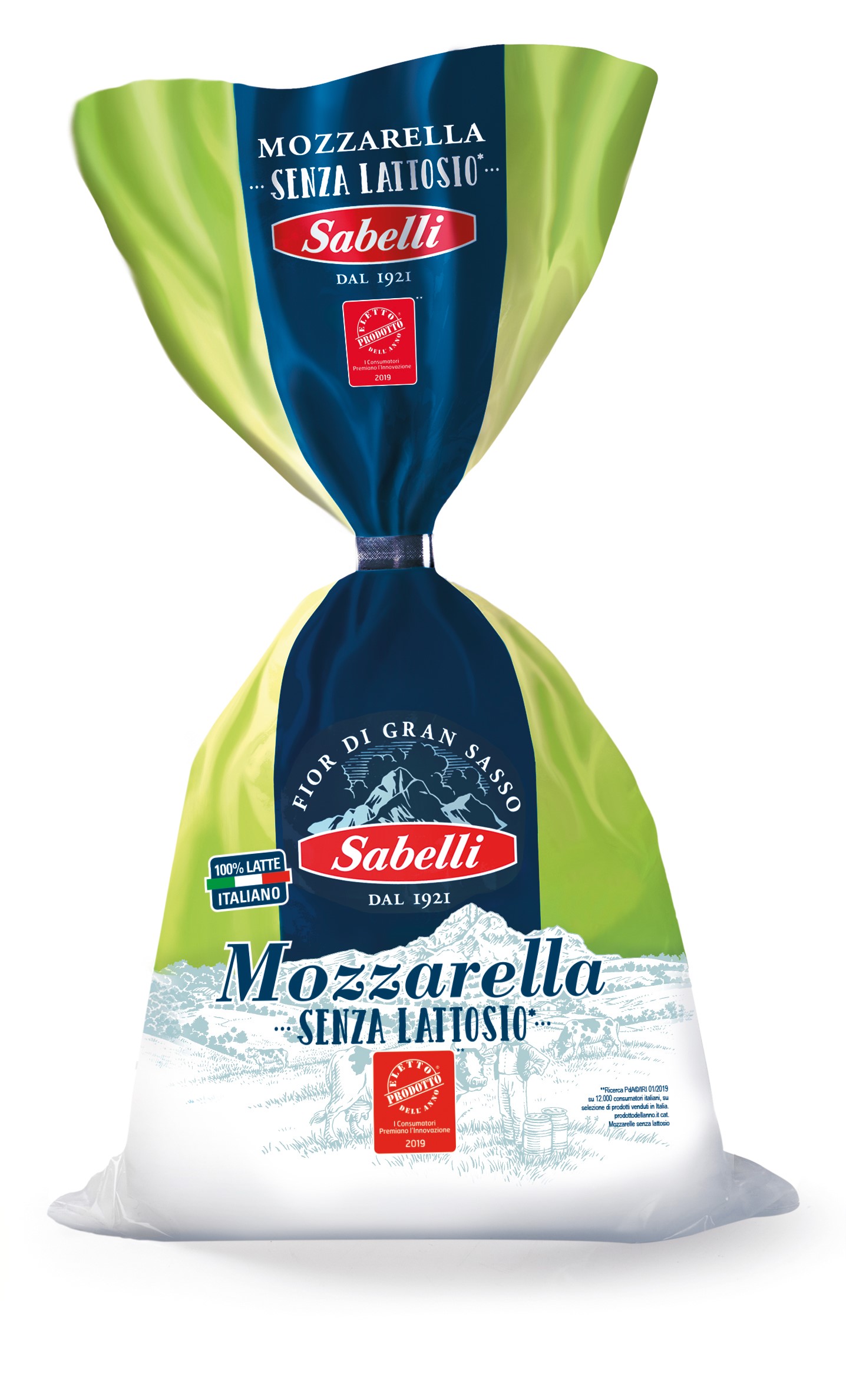 MOzzarella senza lattosio Sabelli