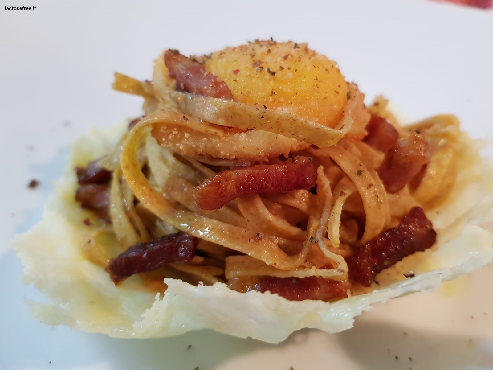 Carbonara Day 2019: carbonara rivisitata scomposta