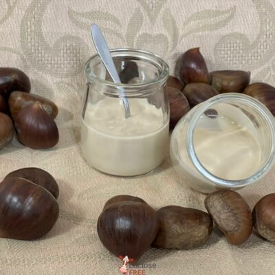 Crema di castagne senza lattosio