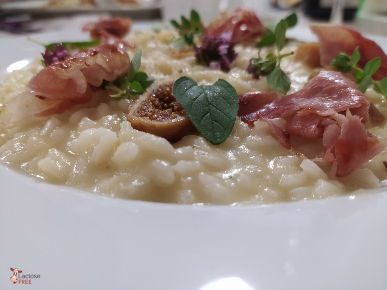 Risotto alle pere e fichi secchi