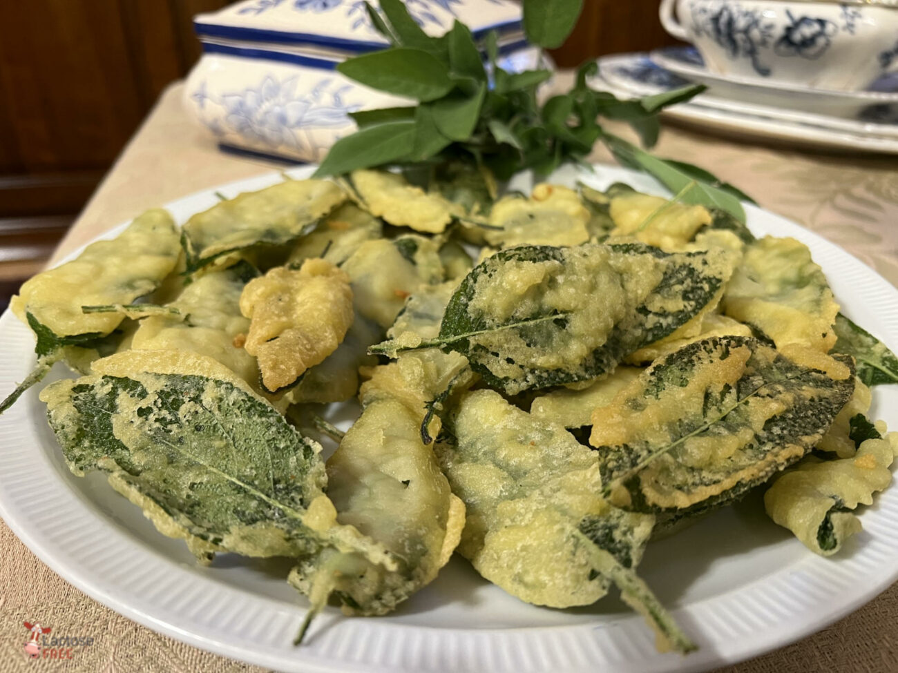 Salvia fritta in pastella alla birra